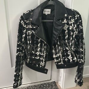 Vigoss Tweed Moto Jacket